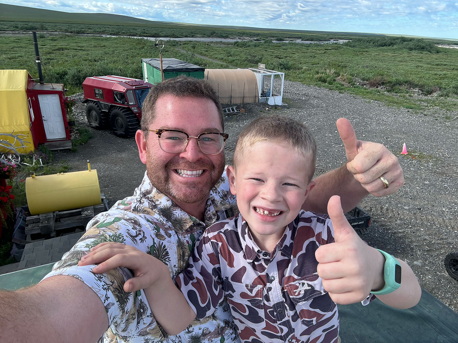 Luke & Knox Neumayr of V8 Ranch in Kavik